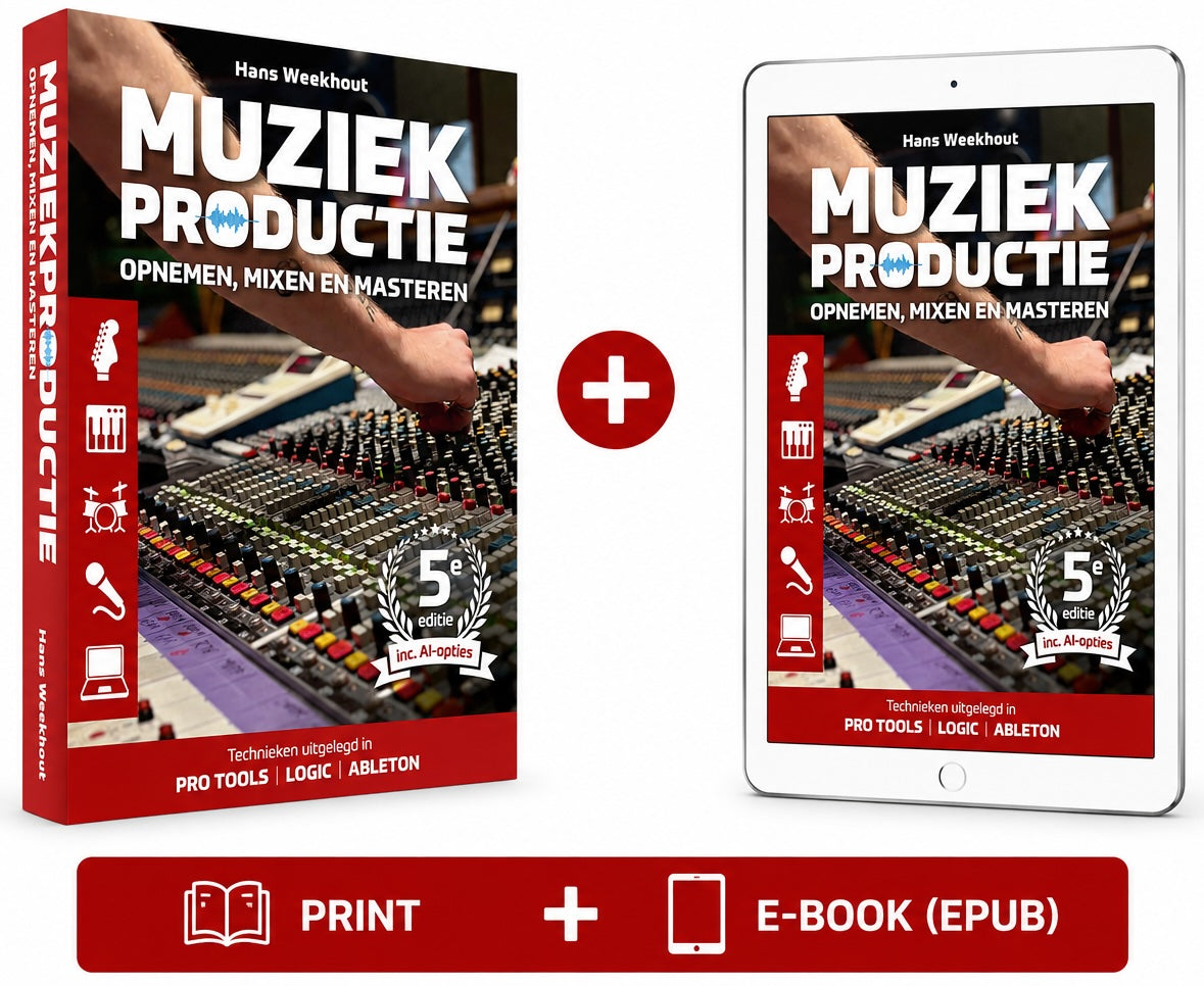 Bundel: Muziekproductie (Boek+E-Book)