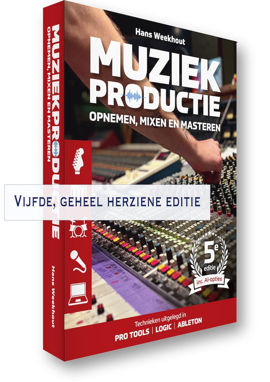 Muziekproductie - Opnemen, Mixen en Masteren (Boek)
